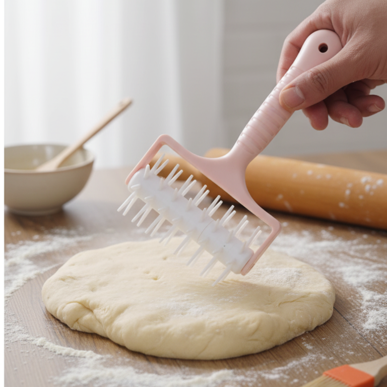 Pizza Dough Docker Roller Tool for Pizza, Pastry, Cookies & Bread