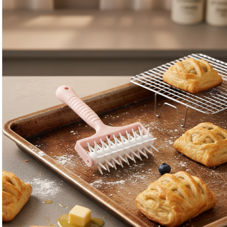 Pizza Dough Docker Roller Tool for Pizza, Pastry, Cookies & Bread
